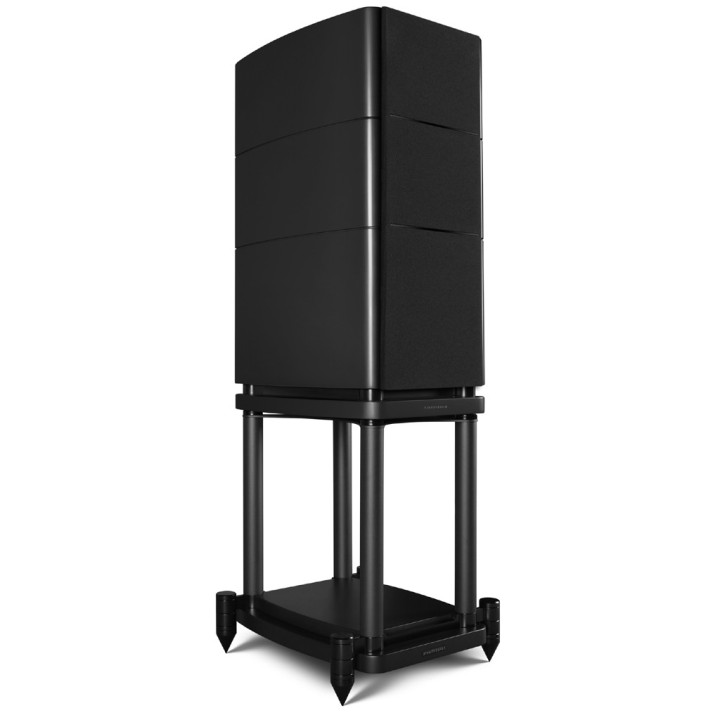 Wharfedale Elysian 2R Matte Black with Stands