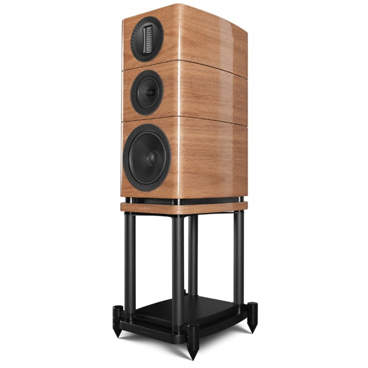 Wharfedale Elysian 2R Piano Walnut with Stands
