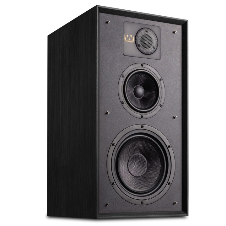 Enceinte Vintage WHAREFEDALE LINTON HERITAGE Finition chêne noir