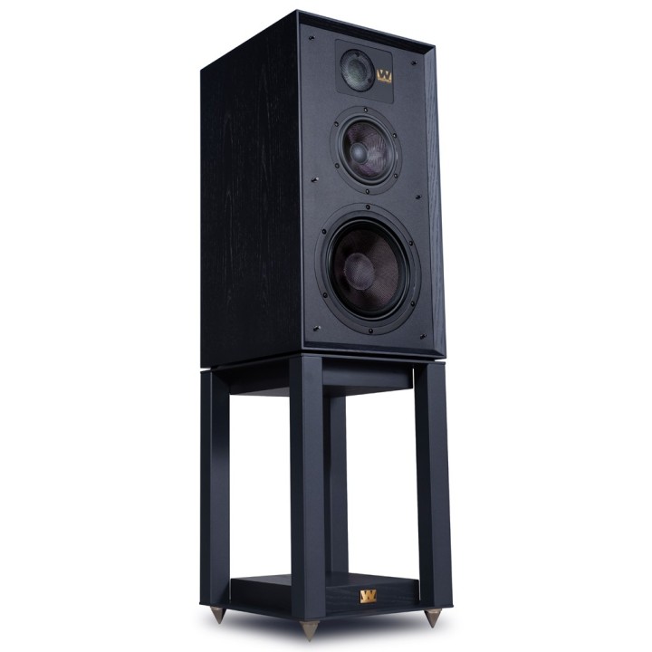 Enceinte Vintage WHAREFEDALE LINTON HERITAGE Finition chêne noir