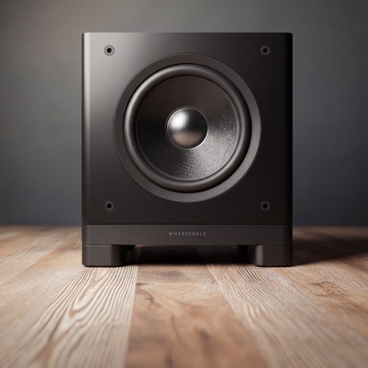 Wharfedale Nova 8 Subwoofer Finition Noir Mat