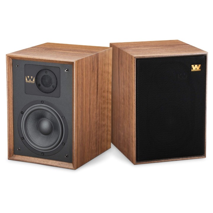 Enceinte Bibliothèque Vintage WHARFEDALE DENTON 85 Finition Noyer