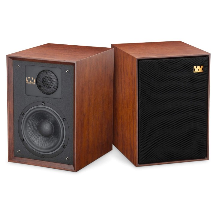 Enceinte Bibliothèque Vintage WHARFEDALE DENTON 85 Mahogany
