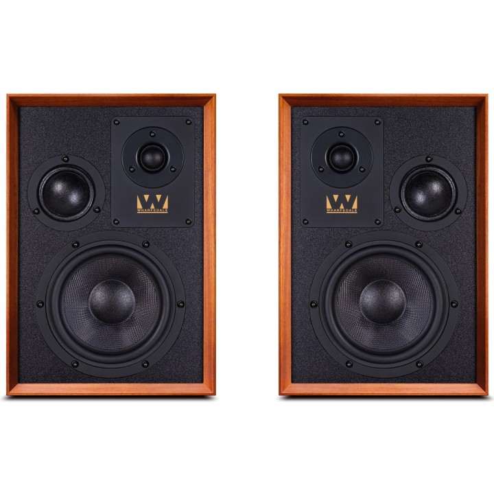 Enceinte Bibliothèque Vintage WHARFEDALE SUPER DENTON Finition Acajou