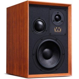 Enceinte Bibliothèque Vintage WHARFEDALE SUPER DENTON Finition Acajou
