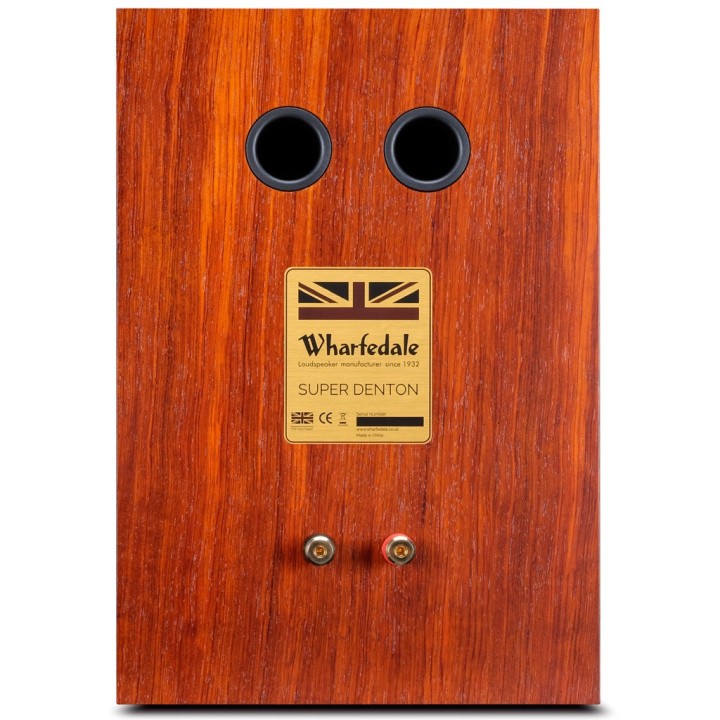 Enceinte Bibliothèque Vintage WHARFEDALE SUPER DENTON Finition Acajou