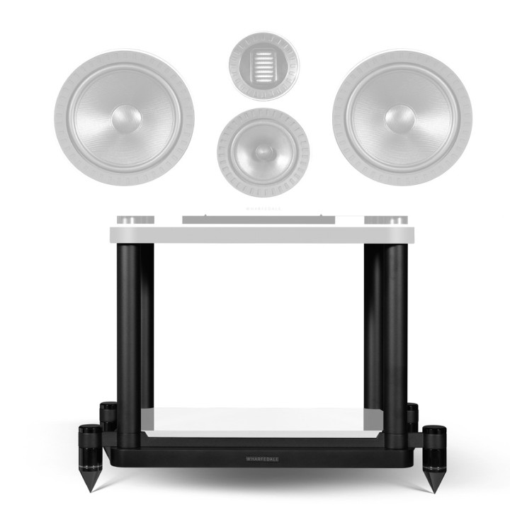 Wharfedale Elysian Centre Stand Piano White